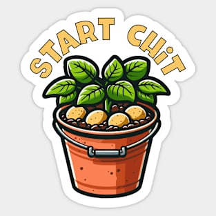 Start Chit! Sticker